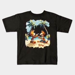 The Calvin and Hobbes Brotherhood Kids T-Shirt